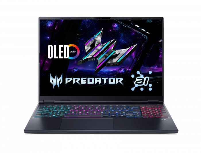 Ноутбук Acer Predator Helios Neo 16 PHN16S-71 16" OLED, Intel U9-275HX, 32GB, F1TB, NVD5070Ti-12, Win11P