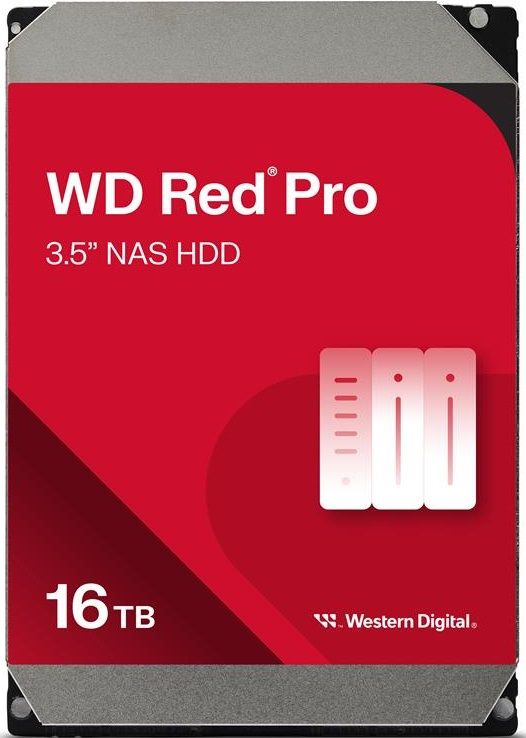 Жорсткий диск WD 16TB 3.5" 7200 512MB SATA Red Pro NAS
