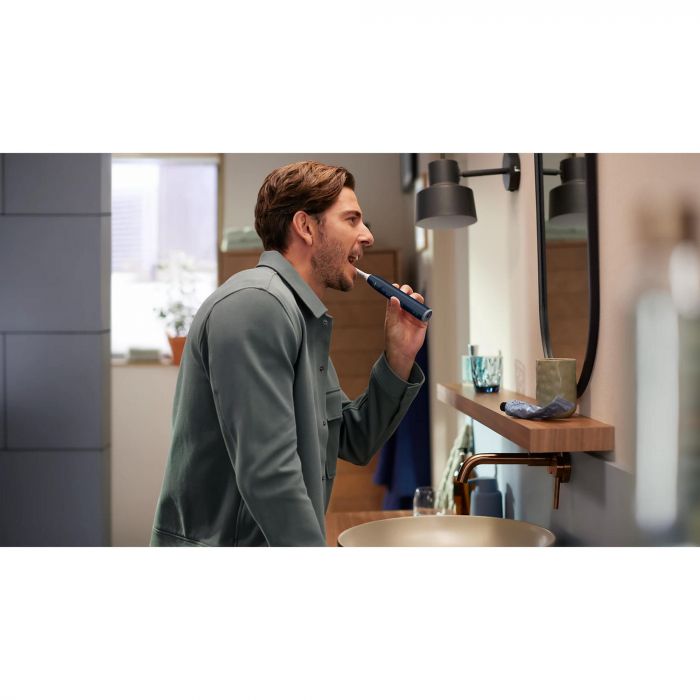 Щітка зубна електр. Philips, Sonicare 6100 Series, 62т. колив/хв, насадок-1, футляр, синій