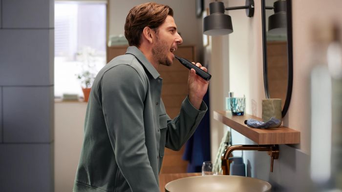 Щітка зубна електр. Philips, Sonicare 5500 Series, 62т. колив/хв, насадок-1, чорний