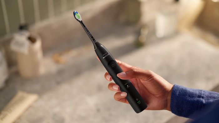 Щітка зубна електр. Philips, Sonicare 5500 Series, 62т. колив/хв, насадок-1, чорний