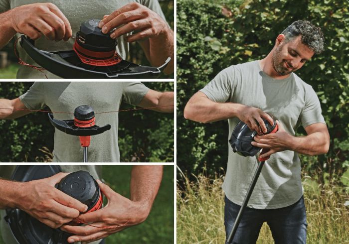 Тример садовий акумуляторний SKIL 0250 CA безщітковий 20В ліска 33см 1х4А·год