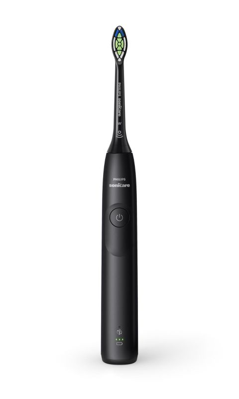 Щітка зубна електр. Philips, Sonicare 5300 Series, 62т. колив/хв, насадок-1, футляр, чорний