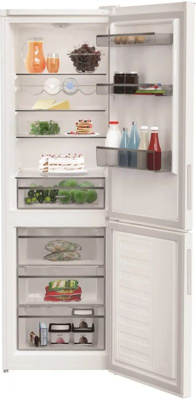 Холодильник Whirlpool з нижн. мороз., 185x60х67, холод.відд.-223л, мороз.відд.-120л, 2дв., А++, ST, білий