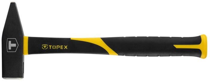 Молоток слюсарний Topex 1000г 35см руків'я скловолокно