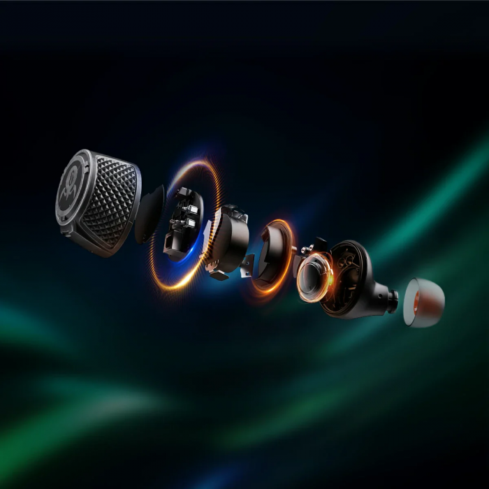 Навушники TWS Gravastar Sirius Plus, BT 5.3, жовтий