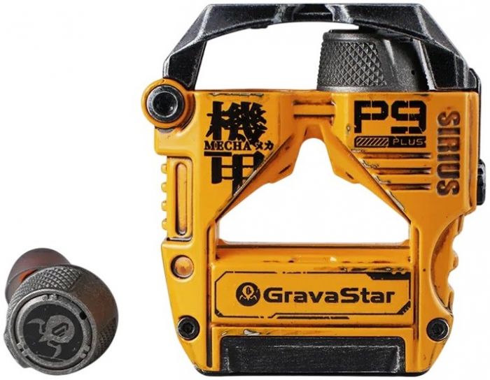 Навушники TWS Gravastar Sirius Plus, BT 5.3, жовтий