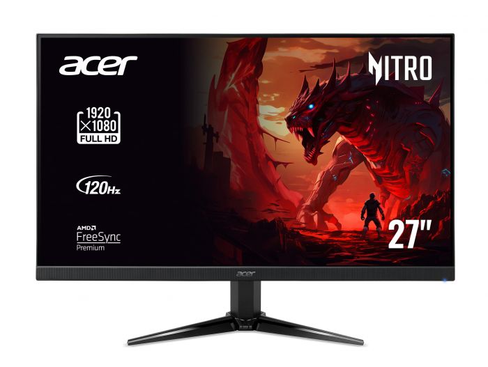 Монітор Acer 27" QG271Gbip HDMI, DP, IPS, 120Hz, 1ms