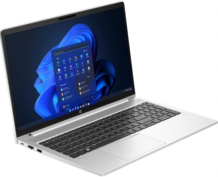 Ноутбук HP Probook 450-G10 15.6" FHD IPS AG, Intel i5-1334U, 16GB, F512GB, UMA, DOS, сріблястий