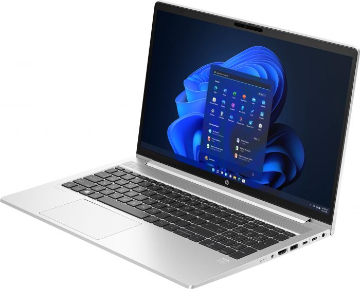 Ноутбук HP Probook 450-G10 15.6" FHD IPS AG, Intel i5-1334U, 16GB, F512GB, UMA, DOS, сріблястий