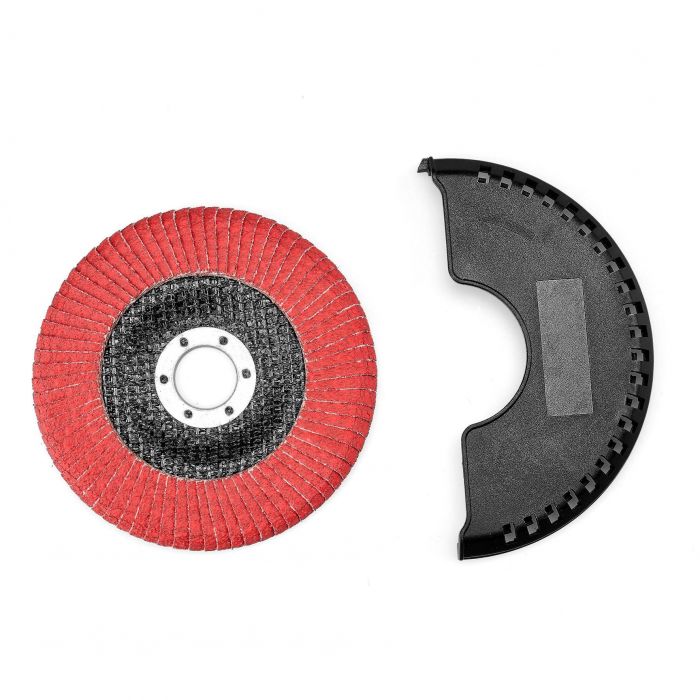 Шліфмашина кутова акумуляторна Einhell TP-AG 18/125 F Li BL - Solo, PXC, 18В, безщіткова, 125 мм, 8500 об/хв, плаский редуктор, 1.57кг (без АКБ та ЗП)