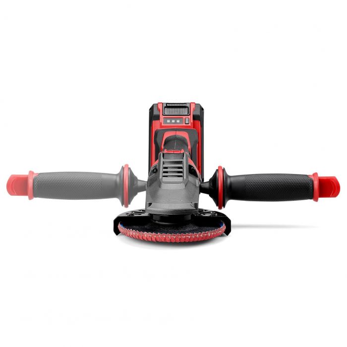 Шліфмашина кутова акумуляторна Einhell TP-AG 18/125 F Li BL - Solo, PXC, 18В, безщіткова, 125 мм, 8500 об/хв, плаский редуктор, 1.57кг (без АКБ та ЗП)