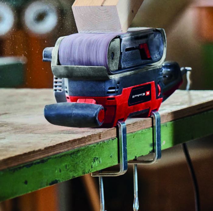 Шліфмашина стрічкова Einhell TE-BS 850 E, 850 Вт, 75х533 мм, кабель 3 м, 3.33 кг