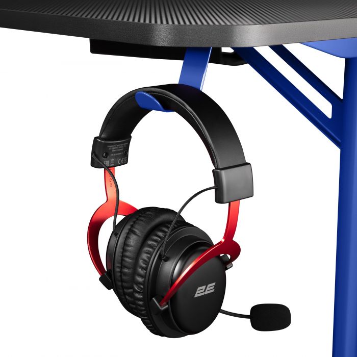 Стіл комп'ютерний 2E GAMING OTOROSHI, 120х60x75см, чорно-синій