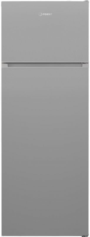 Холодильник Indesit з верхн. мороз., 160.6x54х57.4, холод.відд.-204л, мороз.відд.-46л, 2дв., А++, ST, сріблястий