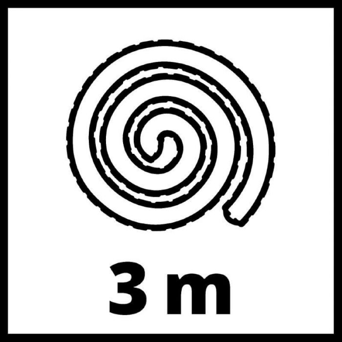 Шланг для пилососів Einhell, преміум, надміцний, 3м
