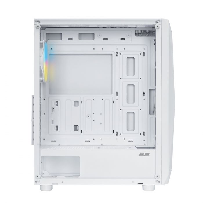 Корпус 2E GAMING Aruba G3313W, без БЖ 1xUSB3.0, 2xUSB2.0, 5x120мм ARGB, VGA 330мм, LCS ready, HUB, TG Side Panel, ATX, білий