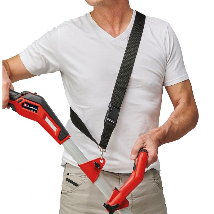 Тример акумуляторний Einhell GE-CT 18/33 Li E - Solo, PXC, 18В, 33 см, 7000 об/хв, 2.65 кг (без АКБ і ЗП)