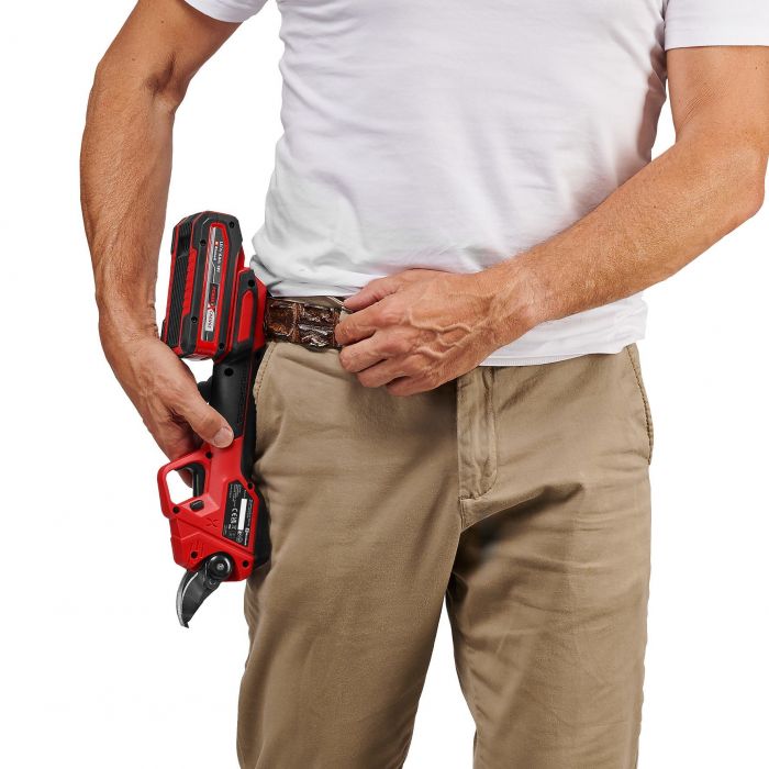 Секатор акумуляторний Einhell GP-LS 18/28 Li BL - Solo, PXC, 18В, безщітковий, товщ. 28/14 мм, сталь SK5, 0.82 кг (без АКБ і ЗП)