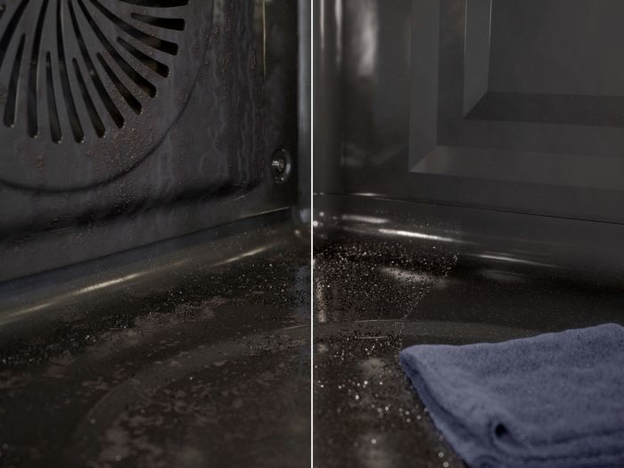 Духова шафа Electrolux електрична, 72л, A++, дисплей, конвекція, піроліз, телескопічні напрямні, чорний