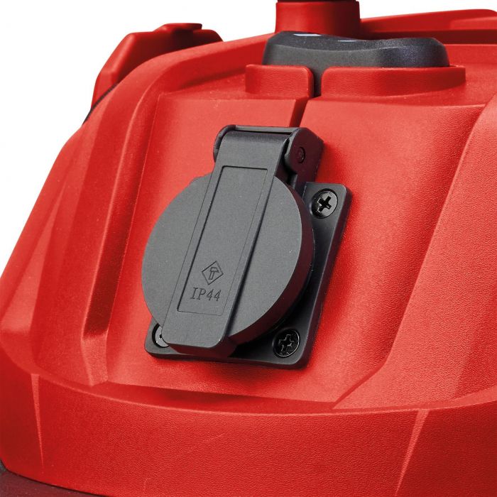 Пилосос професійний Einhell 1930 А, 1500 Вт, пластик 30 л, 190 мбар, шланг 2.5 м, кабель 3 м, розетка 2 кВт, 4.7 кг