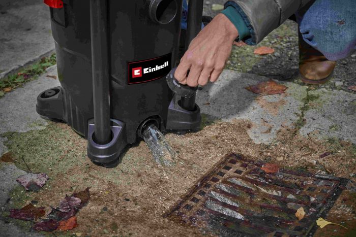 Пилосос професійний Einhell 1930 А, 1500 Вт, пластик 30 л, 190 мбар, шланг 2.5 м, кабель 3 м, розетка 2 кВт, 4.7 кг