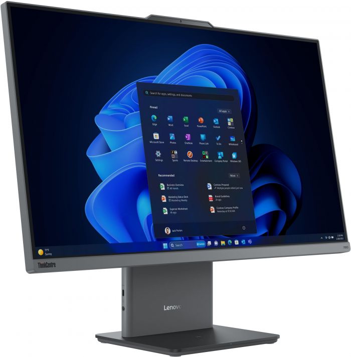 Комп'ютер персональний моноблок Lenovo ThinkCentre neo 50a 27-G5 27" FHD IPS AG, Intel i7-13620H, 32GB, F512GB, UMA, WiFi, кл+м, без ОС, сірий