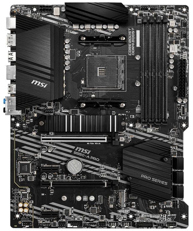 Материнcька плата MSI B550-A PRO sAM4 B550 4xDDR4 HDMI DP ATX