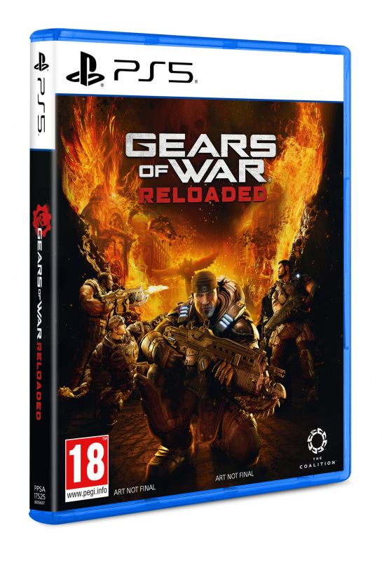 Гра консольна PS5 Gears of War Reloaded, BD диск