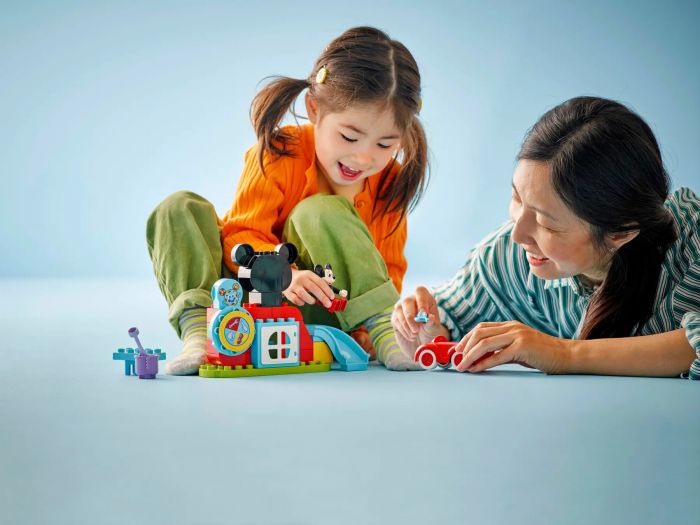 Конструктор LEGO DUPLO Disney Міккі Маус: Клубний будинок і автомобіль