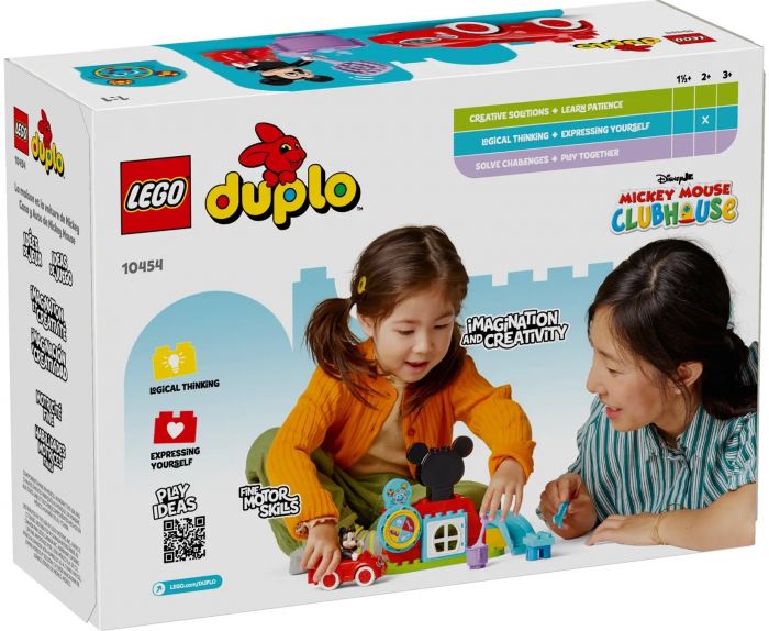 Конструктор LEGO DUPLO Disney Міккі Маус: Клубний будинок і автомобіль