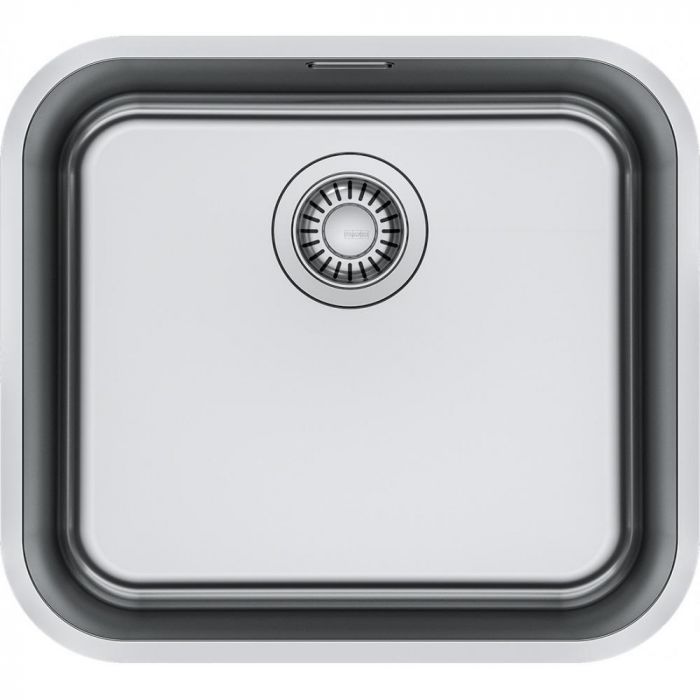 Мийка кухонна Franke Smart, нерж.сталь, прямокутник, без крила, 480х450мм, чаша - 1, накладна, SRX 110-45, нерж поліров.
