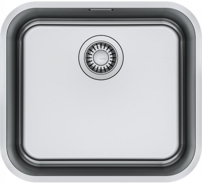 Мийка кухонна Franke Smart, нерж.сталь, прямокутник, без крила, 480х450мм, чаша - 1, накладна, SRX 110-45, нерж поліров.