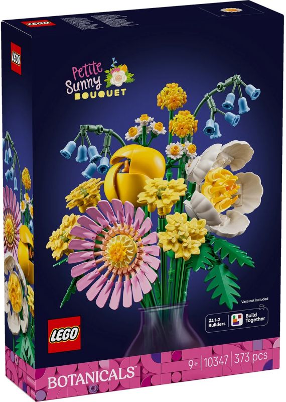 Конструктор LEGO Botanicals Мініатюрний сонячний букет