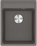 Мийка кухонна Franke Maris, фраграніт, прямокутник, без крила, 410х510х200мм, чаша - 1, врізна, MRG 610-72 TL, сірий камінь