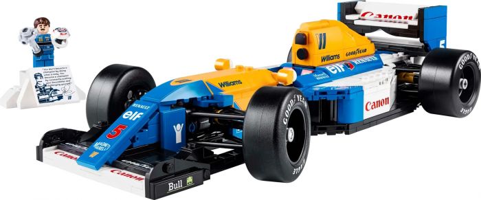 Конструктор LEGO Icons Williams Racing FW14B і Найджел Менселл