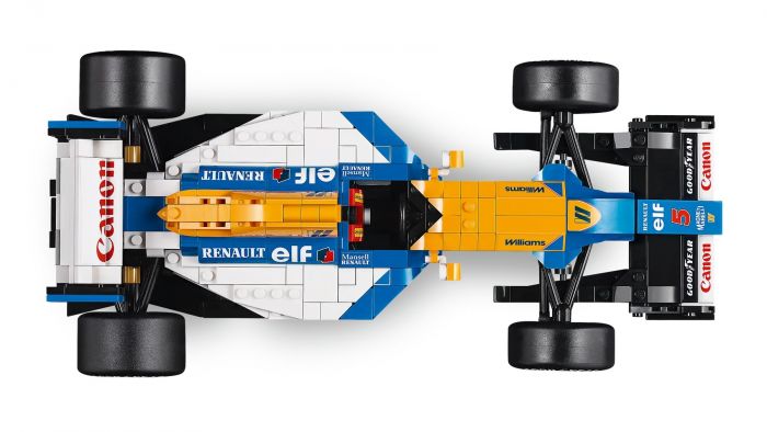 Конструктор LEGO Icons Williams Racing FW14B і Найджел Менселл