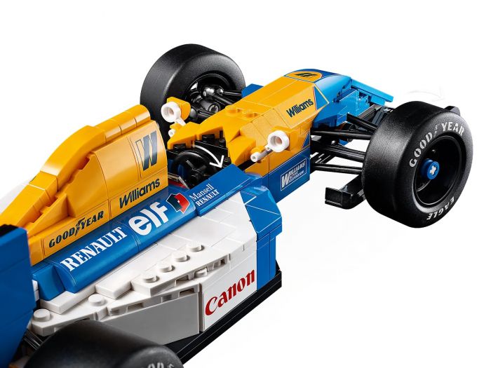 Конструктор LEGO Icons Williams Racing FW14B і Найджел Менселл