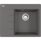 Мийка кухонна Franke Centro, фраграніт, прямокутник, з крилом, 620х500х200мм, чаша - 1, врізна, CNG 611-62 TL, сірий камінь