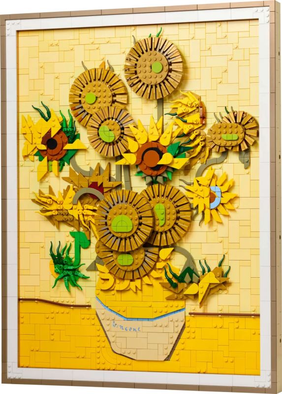 Конструктор LEGO ART Vincent van Gogh — Соняшники