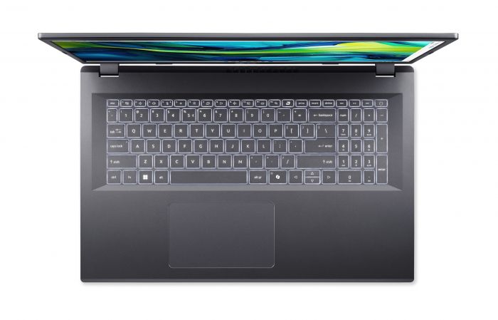Ноутбук Acer Aspire 17 A17-51M 17.3" FHD IPS, Intel i5-1334U, 16GB, F1TB, UMA, Lin, сірий