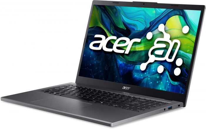 Ноутбук Acer Aspire 15 A15-61M 15.6" FHD IPS, AMD R7-8840HS, 16GB, F1TB, UMA, Lin, сірий