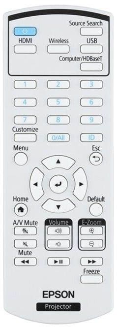 Проєктор Epson EB-FH08 FHD, 3600 lm, 1.21-1.45
