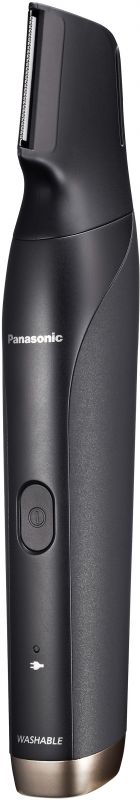 Тример Panasonic, для бороди, вусів, голови та тіла, мережа+акум., насадок-2, чохол, швидка зарядка, чорно-золотий