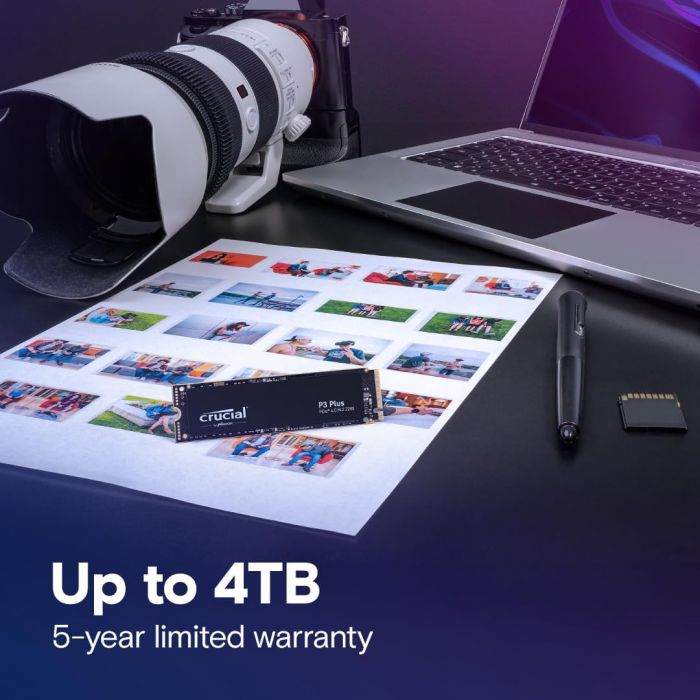 Накопичувач SSD Crucial M.2 4TB PCIe 4.0 P3 Plus