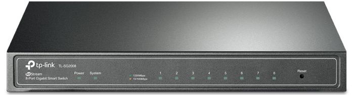 Комутатор TP-LINK SG2008 8xGE, WebSmart
