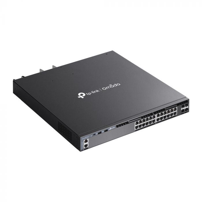 Комутатор TP-LINK SG6428XHP 24xGE (24xPoE), 4xSFP+, 720Вт, Керований L3