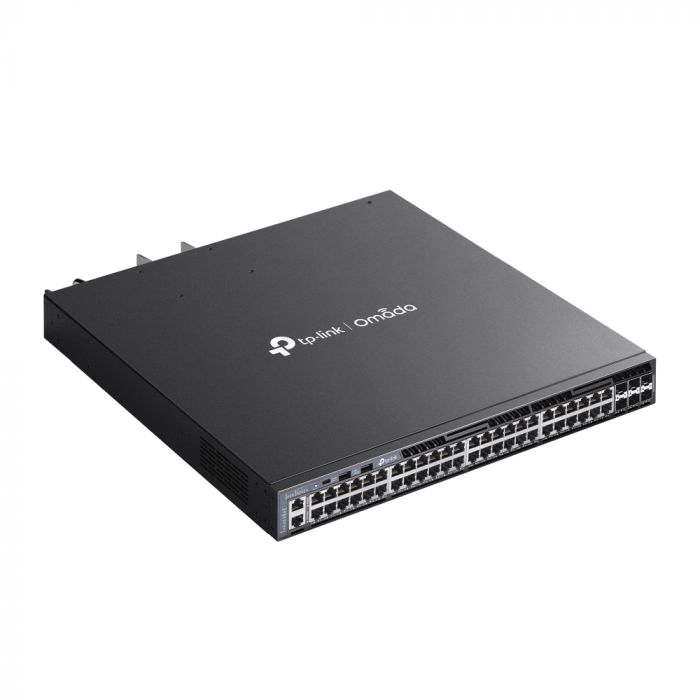 Комутатор TP-LINK SG6654XHP 48xGE (48xPoE), 6xSFP+, 1440Вт, Керований L3