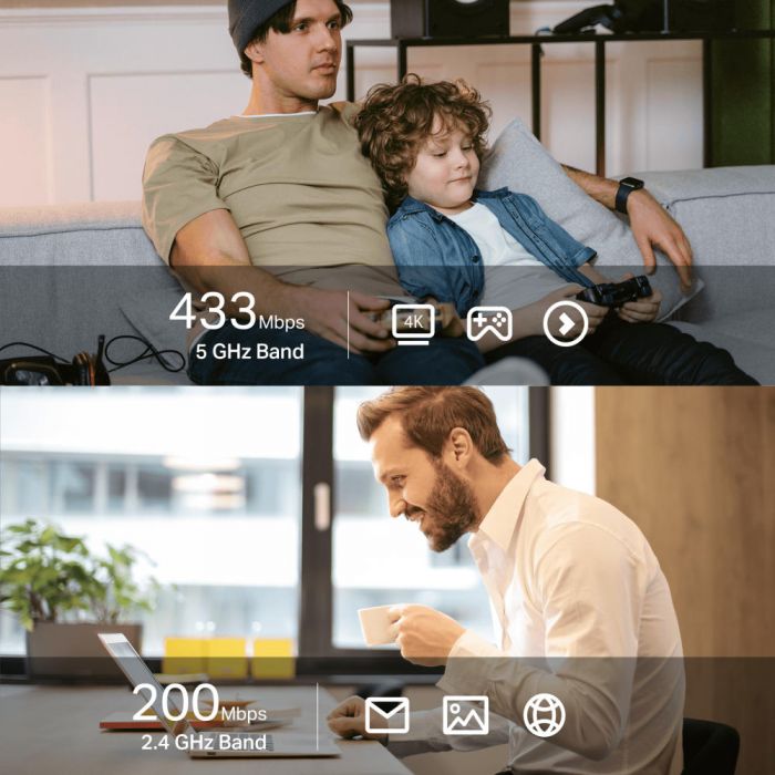 Адаптер WiFi TP-LINK Archer T2UB nano AC600, USB, BT4.2