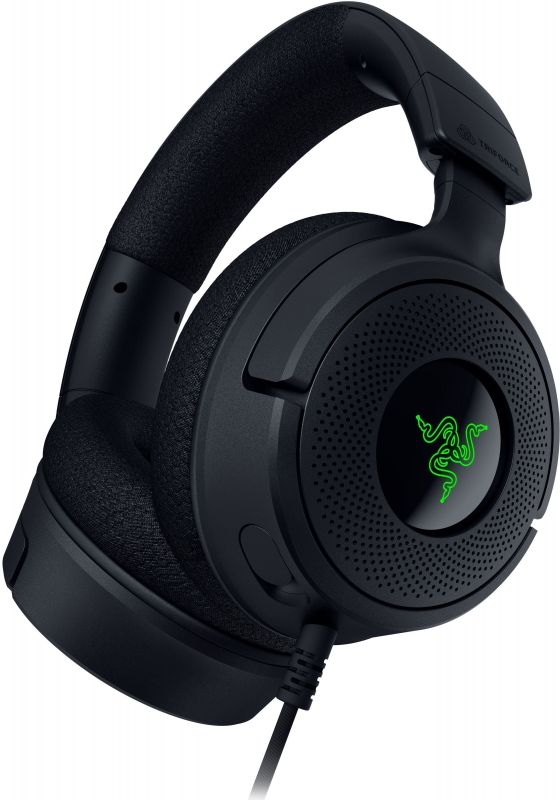 Гарнітура ігрова Razer Kraken V4 X, 7.1, USB-A, 1.8м, RGB, чорний